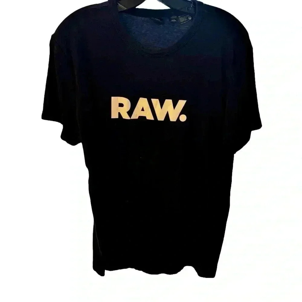 G Star Raw Men’s Navy Blue Short Sleeve Tee Shirt Size L